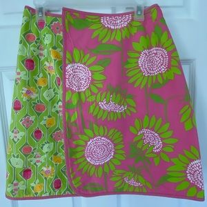 Lilly Pulitzer A-Maze-Ing/Soleil Reversible Skirt